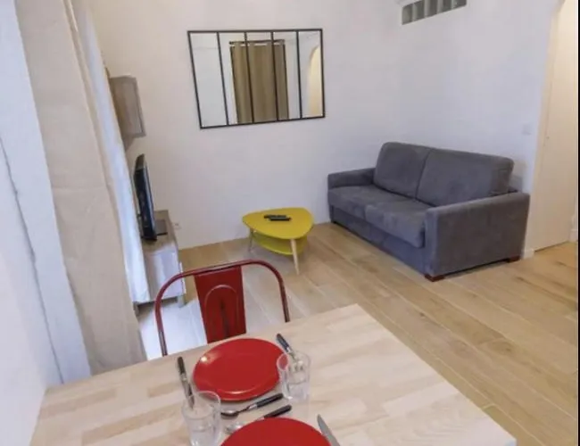 Rue Herold - Wifi, Ac, 2pers شقة نيس
